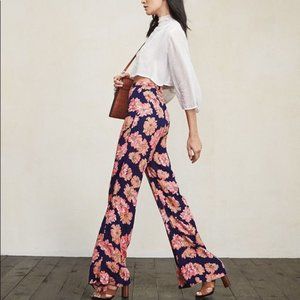 NWT Reformation Floral Testino Pants in Fusion